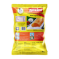 Yellow package of a food product with text and images